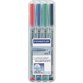 Staedtler Universal Lumocolor 316 Non-permanent F Tuschpennor 4-pack