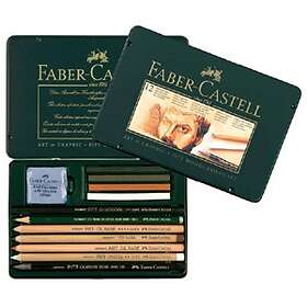 Faber-Castell Pitt Monochrome Set 12st