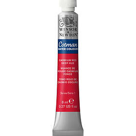 Winsor & Newton Cotman Akvarellmaling Cadmium Red Deep Hue 98 8ml