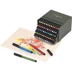 Faber-Castell PITT Artist Pen Brush Penselpennor 60-pack