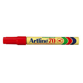 Artline 70 Märkpennor (Rød) 12-pack