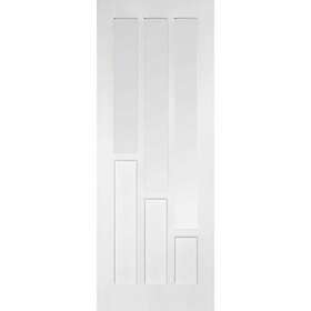 LPD Coventry Solid Core White Primed 3L Clear Glazed 1981x762mm