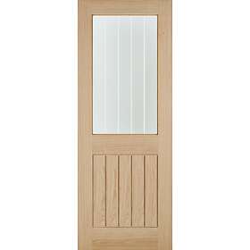LPD Belize Solid Core 1L Clear/Frosted Lines Glazed 2040x626mm