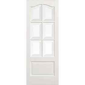 LPD Kent Solid Core White Primed 6L Clear Bevelled Glazing 1981x838mm