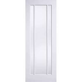 LPD Lincoln Solid Core White Primed 3L Clear Glazed 1981x838mm