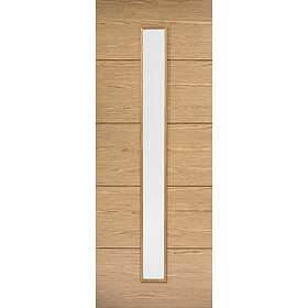 LPD Lille Solid Core Prefinished 1L Clear Glazed 1981x762mm