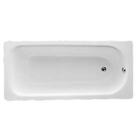 Bathrooms To Love Eurowa 2TH Steel Single End 1600x700 500mm (White)