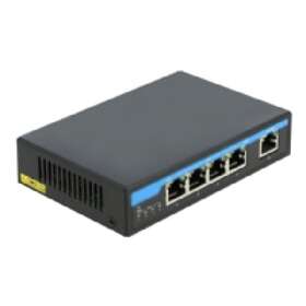 DeLock Gigabit Ethernet Switch 4 Port Poe + 1 RJ45 (87764)