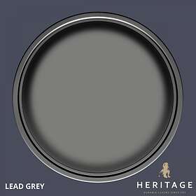 Dulux Trade Heritage Velvet Matt Finish Paint Tester Pot Lead Grey 0.125l