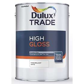 Wickes Trade Satin Wood & Metal Paint - Pure Brilliant White - 1L