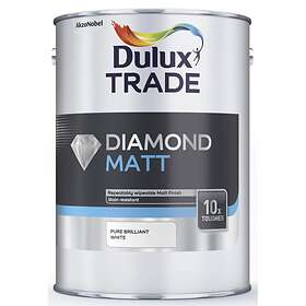 Dulux Trade Diamond Matt Pure Brilliant White 5l