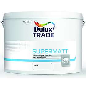 Dulux Trade Supermatt White 10l