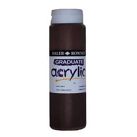 Daler-Rowney Graduate Akrylmaling Brun 500ml