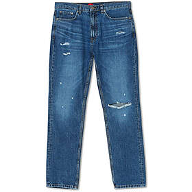 Hugo Boss 677 Regular Fit Distressed Jeans (Herre)