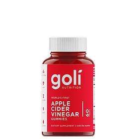 Goli Nutrition Apple Cider Vinegar Gummies 60 Tabletter