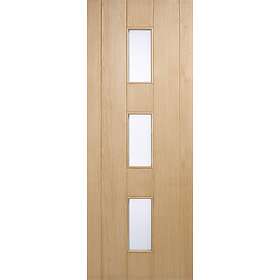 LPD Copenhagen Oak External Door 3L Frosted 1981x838mm