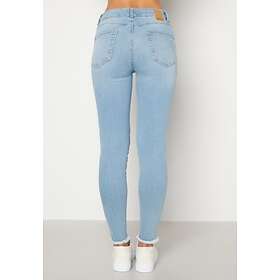 Pieces Delly MW Raw Skinny Jeans (Naisten)