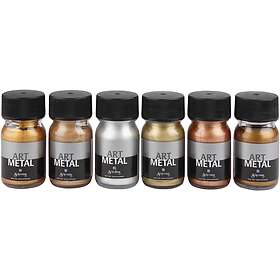 Schjerning Art Metal Metallicfärg Set 6x30ml