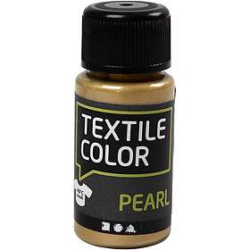 Creativ Company Textile Color Pearl Textilfärg Guld 50ml