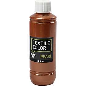 Creativ Company Textile Color Pearl Tekstilmaling Koppar 250ml