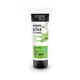 Organic Shop Aloe & Bamboo Face Gel Mask 75ml
