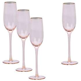 Modern House Champagne Glass 22cl 4-pack