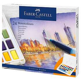 Faber-Castell Creative Studio Akvarellfärg Set 24st