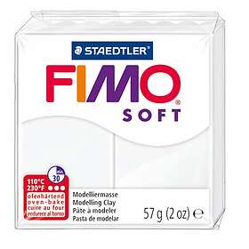 Staedtler Fimo Soft 0 White Modellera 57g