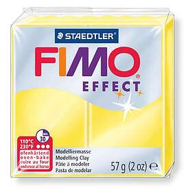 Staedtler Fimo Effect 104 Translucent Colour Yellow Modellera 57g