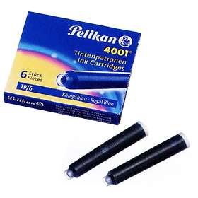 Pelikan 4001 TP/6 Bläckpatron (Sininen) 6st