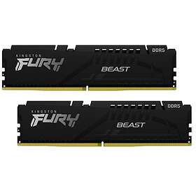 Kingston Fury Beast Black DDR5 5200MHz 2x8Go (KF552C40BBK2-16)