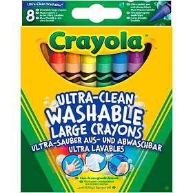 Crayola Ultra-Clean Washable Large Kritor 8st