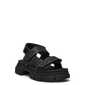Ganni Recycled Rubber Sandals (Dam)