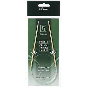 Clover Takumi Rundstickor Bamboo 80cm 6,5mm