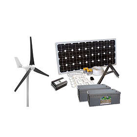 Sunwind Solpanelspaket Sol & Vind 200W