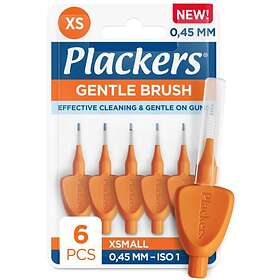 Plackers Gentle Brush 0,45mm XS 6-pack