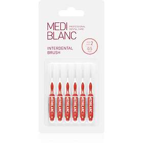 Mediblanc Interdental Brush 0,5mm 6-pack (Mellanrumsborstar)