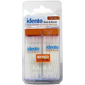 Idento Stick & Brush 120-pack (Mellanrumsborstar)