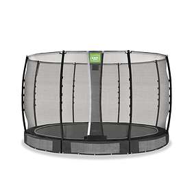 Exit Allure Classic Ground Trampoline with Safety Net 366cm