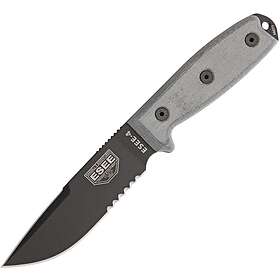 ESEE Knives Model 4 Carbon Serrated