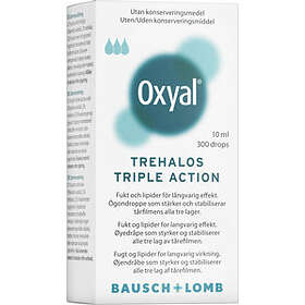 Bausch & Lomb Oxyal Trehalos Triple Action Eye Drops 10ml