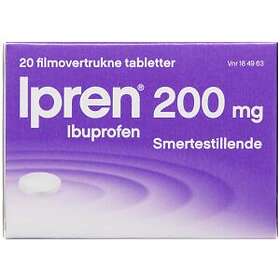 Ipren Ibuprofen 200mg 20 Tablets