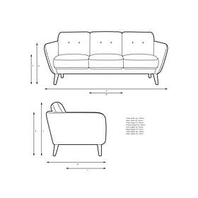 John Lewis Arlo Large (3-seater)