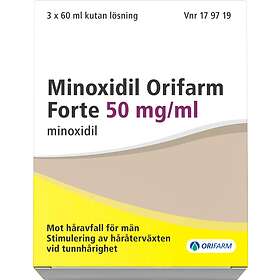 Orifarm Minoxidil Forte 50 mg/ml 3x60 ml
