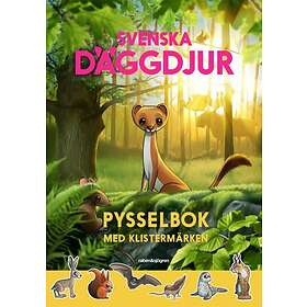 Svenska däggdjur : pysselbok med klistermärken