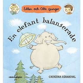 En elefant balanserade