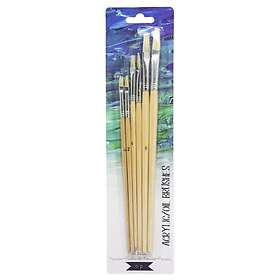 Sense Penselset olje/akryl 6 pack