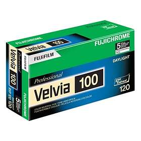 Fujifilm Fujichrome Velvia 100 120 5-pack