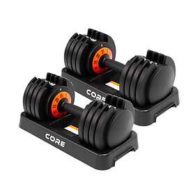 Core Justerbar Dumbbells Set 2x25kg