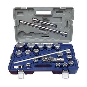 Irimo 139-21B-4 3/4" Hylsnyckelsats 21-delar